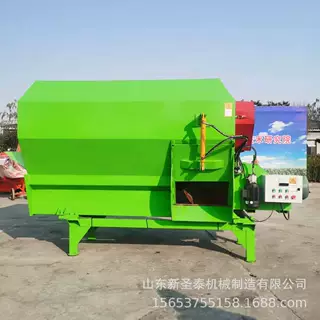全日粮TMR搅拌车   牵引式TMR饲料混料机