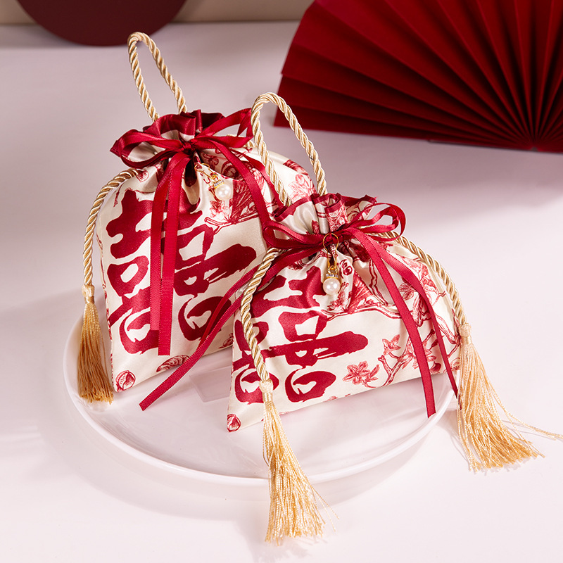Box, pack, bag, Chinese style, Birthday gift