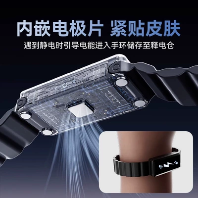 Body to Eliminate Static Electricity, Static Rod/Key Bag