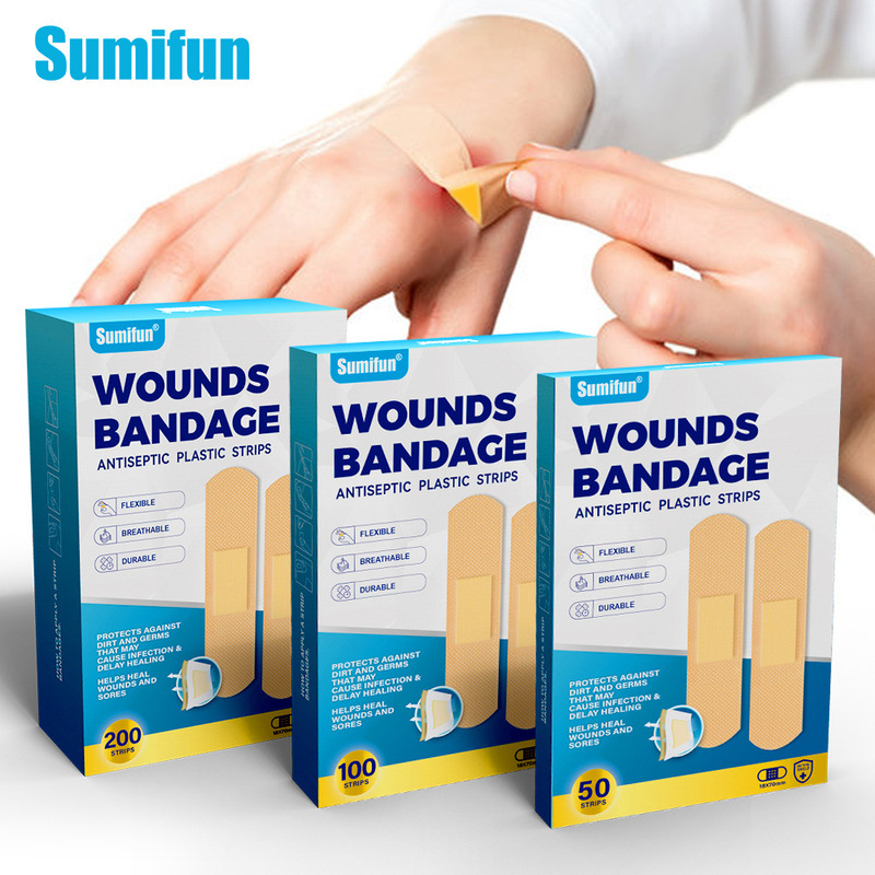 Sumifun Band-Aid Family suit 50 Pieces 100 Pieces 200 Pieces Wound Care Protection Cross-border Foreign Trade
