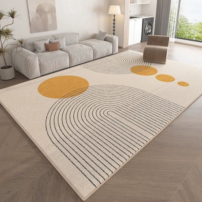 Modern simple imitation cashmere carpet for home large area full carpet bedroom living room non-slip wear-resistant sofa coffee table blanket