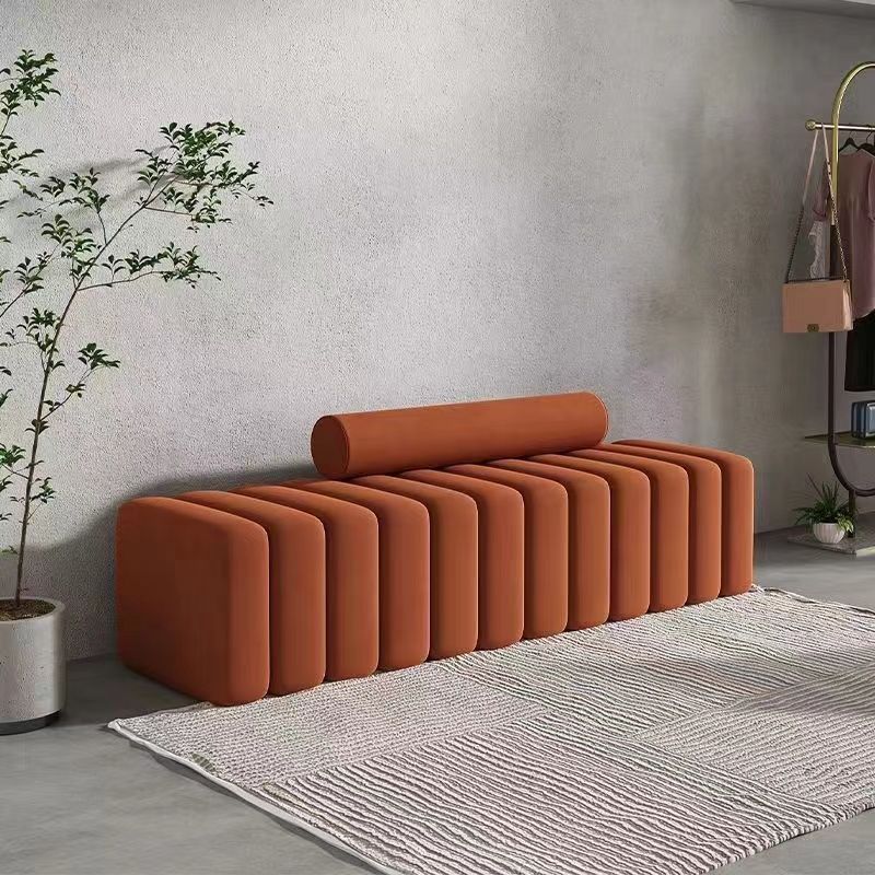 Fábrica directa de puertas de cambio de zapatos taburete nuevo pequeño diseño de casa sala de estar taburete de sofá creativo