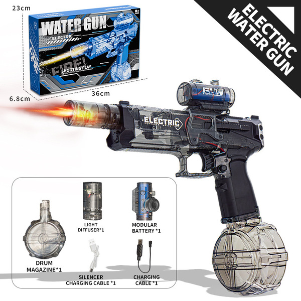 electric automatic water gun for water