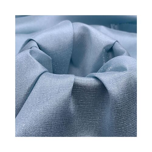 125g shiny bark silk fabric, small Shalimar bark pattern silver silk dress fabric, polyester fashion dress