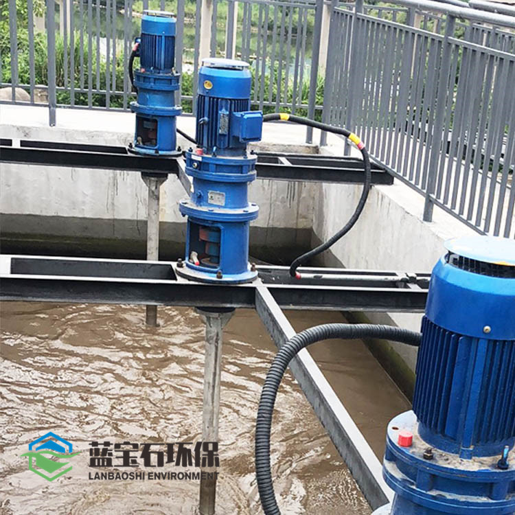 混凝池快速搅拌器 jbj桨式搅拌机 铁盐存储池桨叶搅拌器立轴式