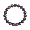 Organic crystal, round beads jade, bead bracelet