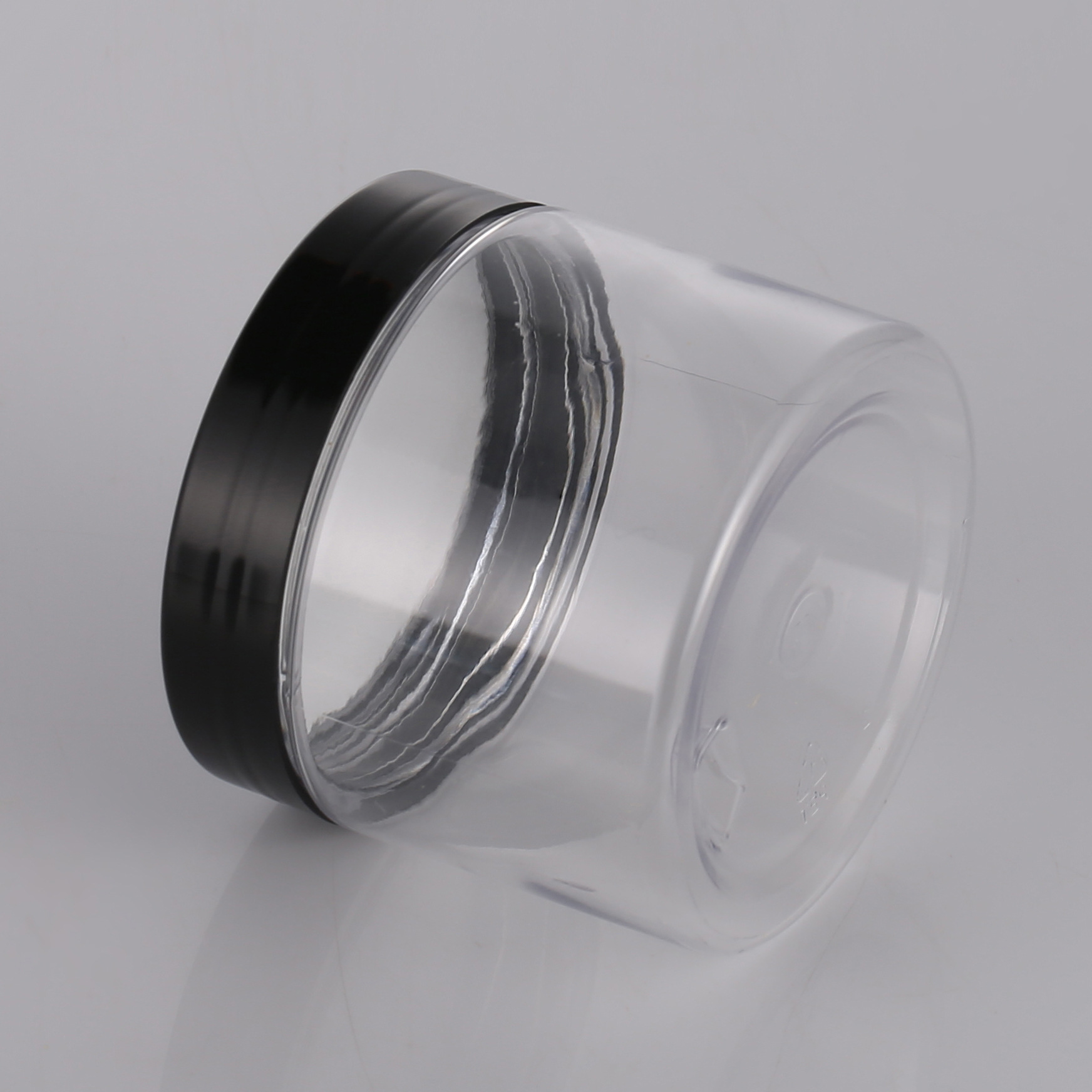 PET botella de boca ancha botella de plástico transparente alimentos envases de frutas secas tarro sellado tuerca galleta perfumado té sellado tarro