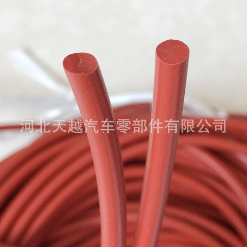6mm硅胶橡胶棒密实橡胶棒 硅胶棒 O型实心橡胶棒