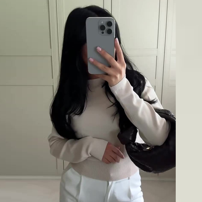 2024 otoño nuevo estilo europeo y americano amazon cross-border ropa de mujer color sólido cuello en v hebilla única cintura de punto cardigan superior