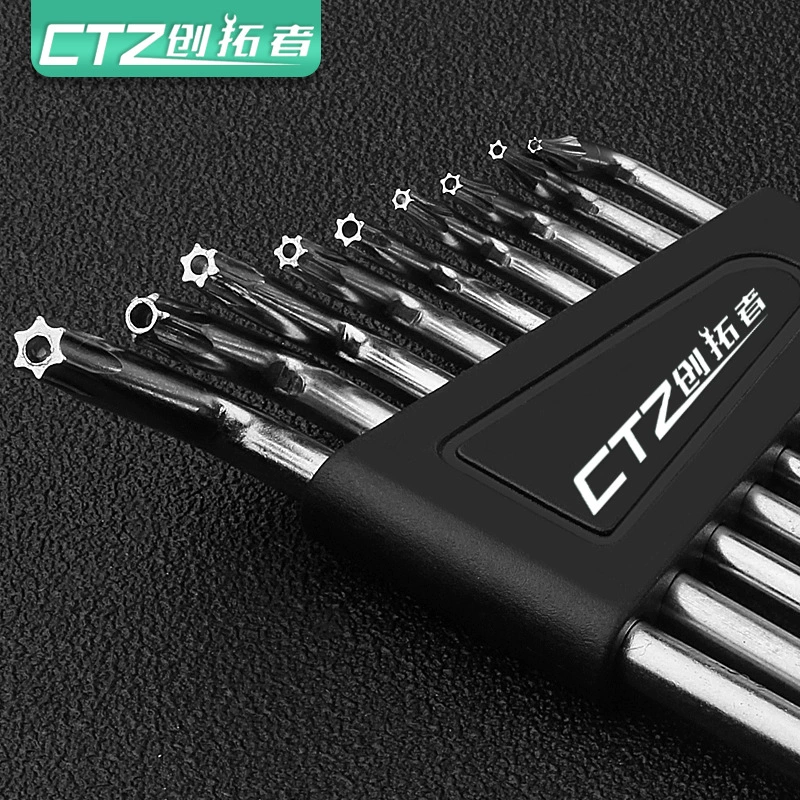 Оптовая продажа конус сливы с внутренней шестигранной отверткой гаечный ключ звездный пакет