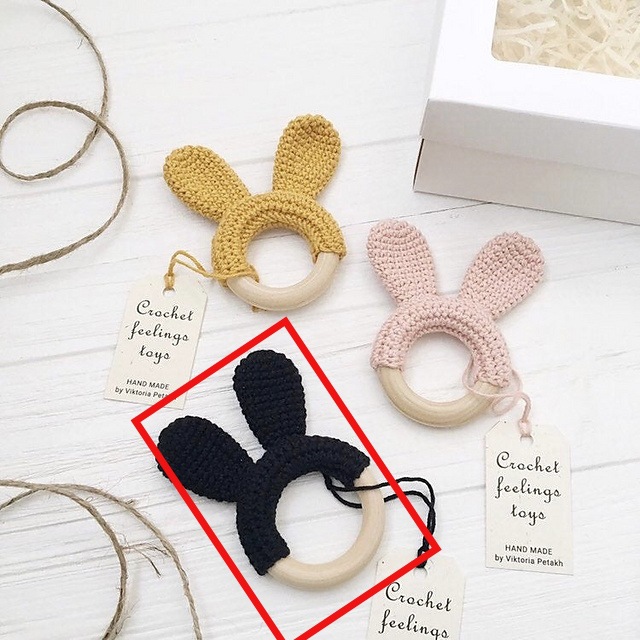 【완제품】검은 토끼 귀