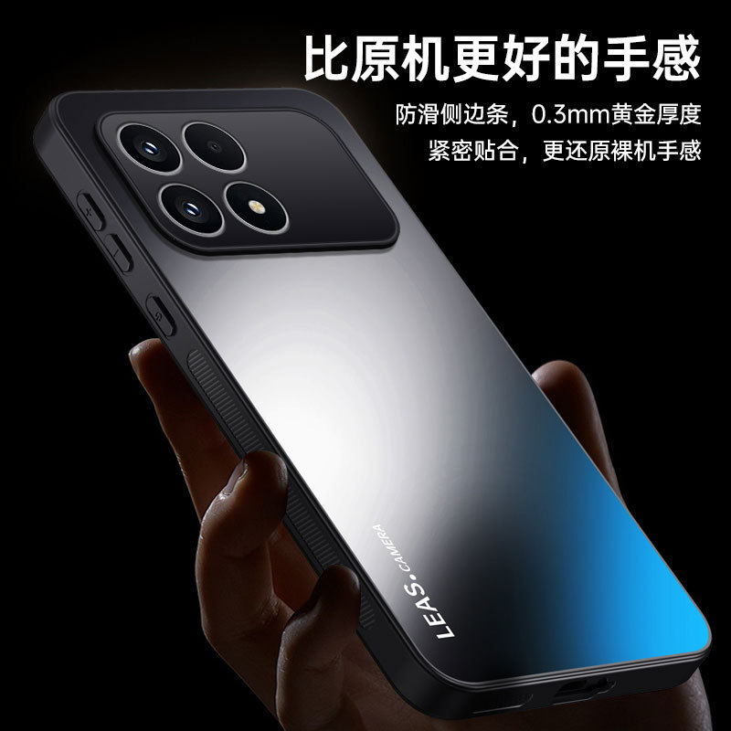 Suitable for Redmi K90 Matte Fashion Phone Case Ag Electroplated Acrylic Redmi Business Solid Color Anti-Fall Protective Case Suitable for Redmi K90 Matte Fashion Phone Case Ag Electroplated Acrylic Redmi Business Solid Color Anti-Fall Protective Case