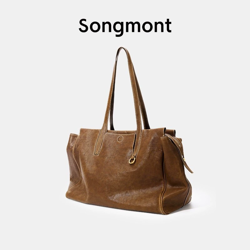 Ли На имеет те же горы SONGMONT с сосновой серией HOBO сумка имплантированная кожаная ручка кроссбоди