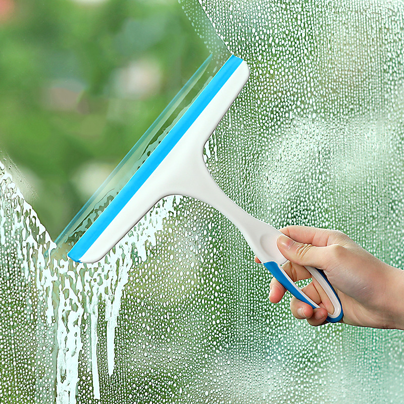 Limpiador de vidrios antideslizante, herramienta de limpieza de ventanas para el hogar, raspador de vidrios especial para limpiar azulejos de automóviles