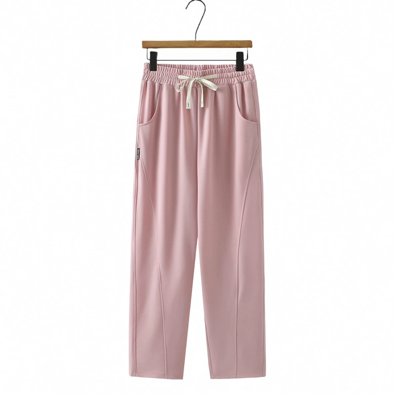 Trousers, plus size, high waist, elastic waist, fitted