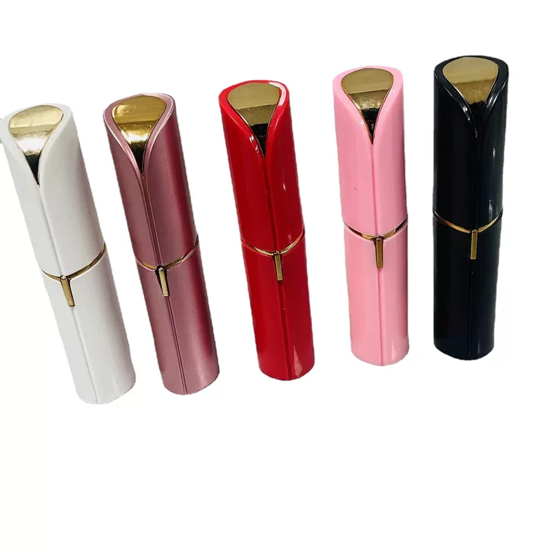 Lipstick for face, hair removal