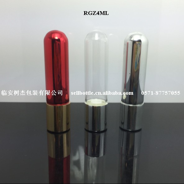 4ml小容量圆底滚珠瓶 香水走珠瓶 瓶身电镀 圆底管制瓶