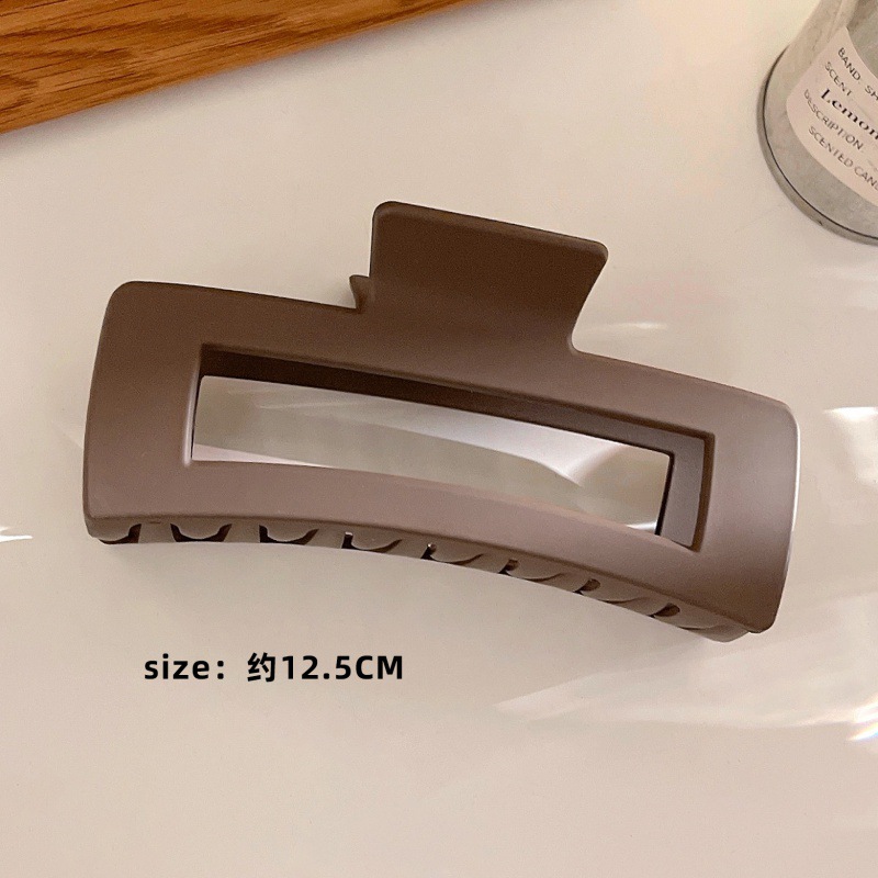 Nuevo clip de celebridad en línea elegante clip de tiburón elegante horquilla de Cabeza trasera grande clip coreano horquilla accesorios para el cabello al por mayor