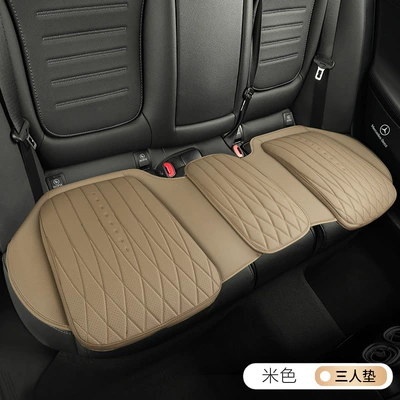 Universal for All Seasons, Multi-Piece Set, Four Seasons Pad - beige-rear-seat-cushion-general