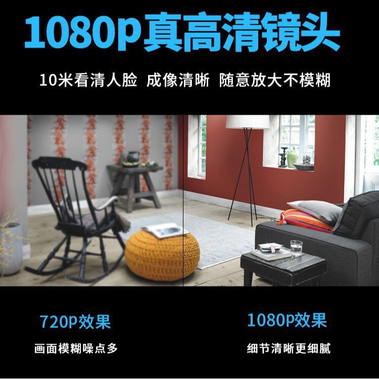 X5 Camera Cross Border HD Wireless WIFI Home Mobile Night Vision Mobile Phone Remote Monitor X5 Camera