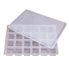 饺子外卖盒一次性馄饨盒收纳盒塑料早餐外卖打包盒耐高低温抗冷冻
