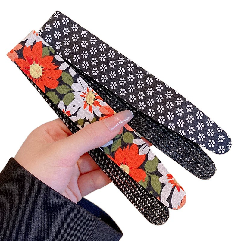 Headband with velcro, children's long bangs