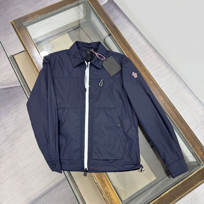 Spring and autumn style, Mongkou Miao lightweight jacket, Mongkou zippered shirt-style jacket with a foldable collar, men's windbreaker Spring and autumn style, Mongkou Miao lightweight jacket, Mongkou zippered shirt-style jacket with a foldable collar, men's windbreaker