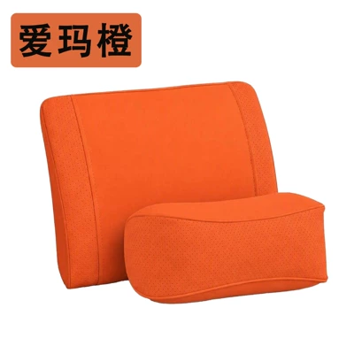 Support Artifact Car-Mounted Unisex Breathable | Headrest - emma-orangecombo-pack