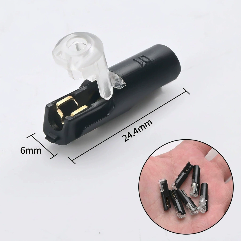 D2T2 quick terminal block inter-pluggable no welding no stripping pull-out LED lamp wire connector boxed