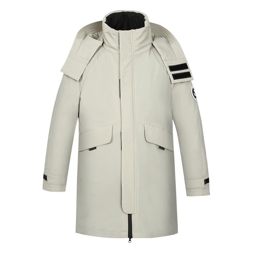 Мужская удлиненная пуховая куртка больших размеров со съемной подкладкой, очень большой размер, утолщенное рабочее пальто 25