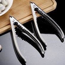 不锈钢血蛤钳子开蛤器花蛤钳开口器花哈毛蚶夹子血蚌开启器血蛤夹