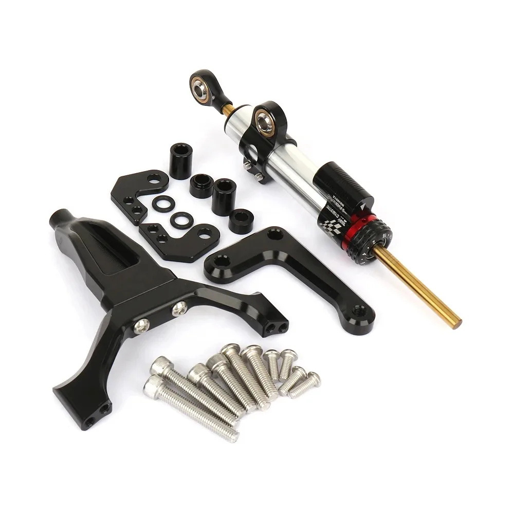 Yamaha YAMAHA MT09 2024-Handlebar Steering Stabilizer Titanium Ruler Damper Motorcycle Accessories