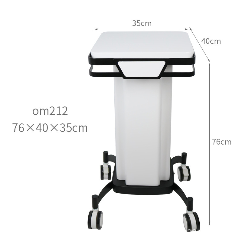 Comercio exterior Carro de belleza salón de belleza instrumento de belleza carro pequeña burbuja picosegundo ceja lavadora estante de almacenamiento móvil