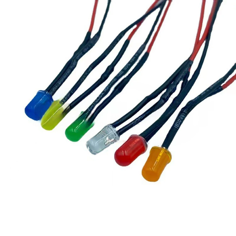 LED индикатор, 12В, 5мм, 5мм