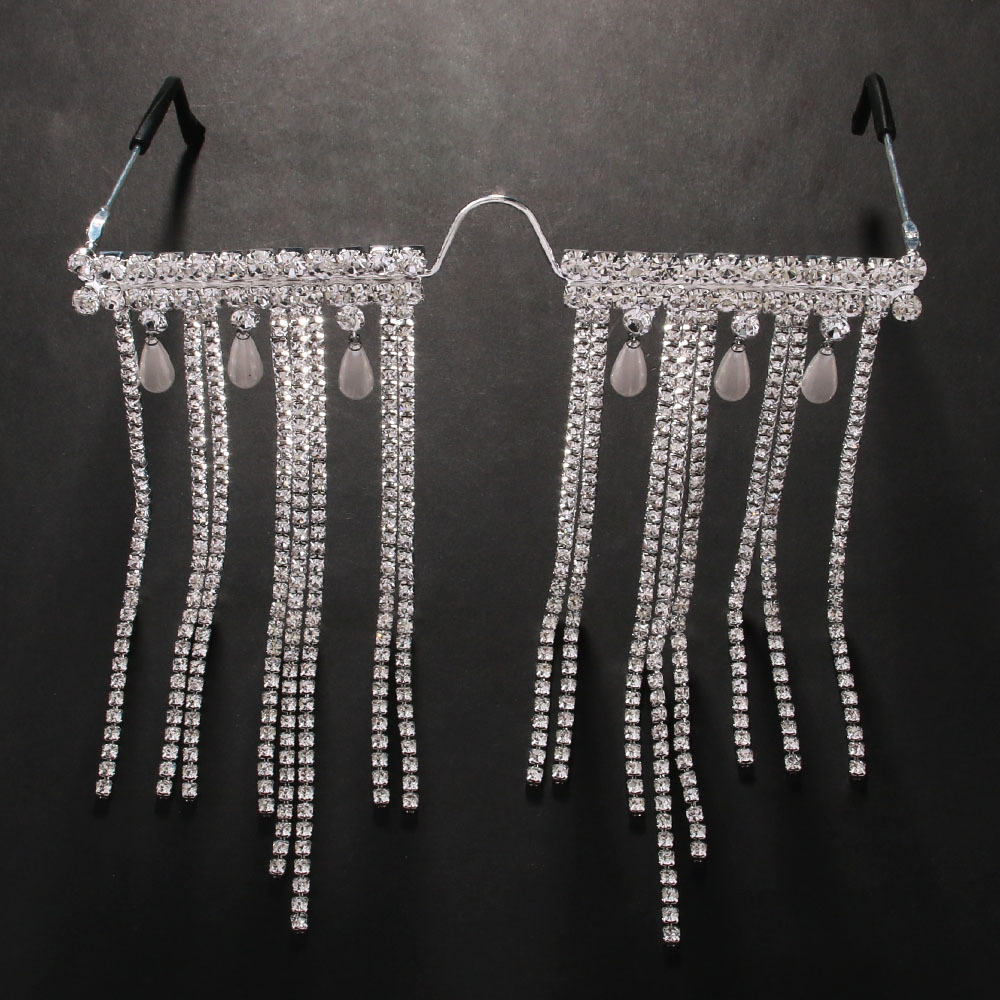 Nuevos marcos de gafas transfronterizos con bordas personales con marcos de gafas plegables de diamante accesorios de tendencia marcos de gafas