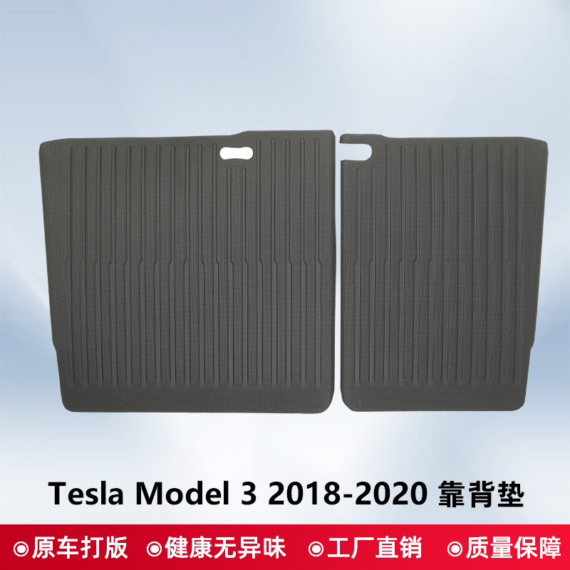 Para 2021 - 2024 Tesla Model Y / Model3 Nuevo 3D todo clima almohadilla de pie XPE
