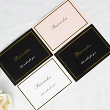 创意花束明信片鲜花包装材料节日祝福网红生日卡片烫金贺卡小卡片