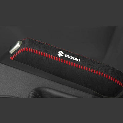 Sürətlər qutusu və əl tormozu başlıqları, Mazda Hyundai Kia Suzuki Brake - suzuki-handbrake-cover-red-line
