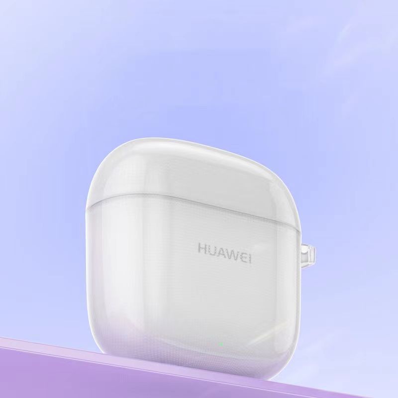 Aplicable a Huawei FreeBudsSE2 cáscara protectora transparente Huawei SE2 cubierta del auricular todo incluido TPU cáscara suave transparente