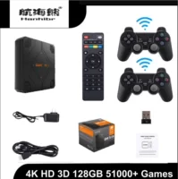 Портативная игровая консоль V5 для дома, двойной джойстик ретро, двойная система, набор - приставка, режим аркады PSP