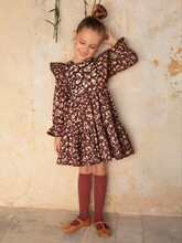 E 43459 Girl's Floral Princess Dress Ůͯ�黨�B��ȹ
