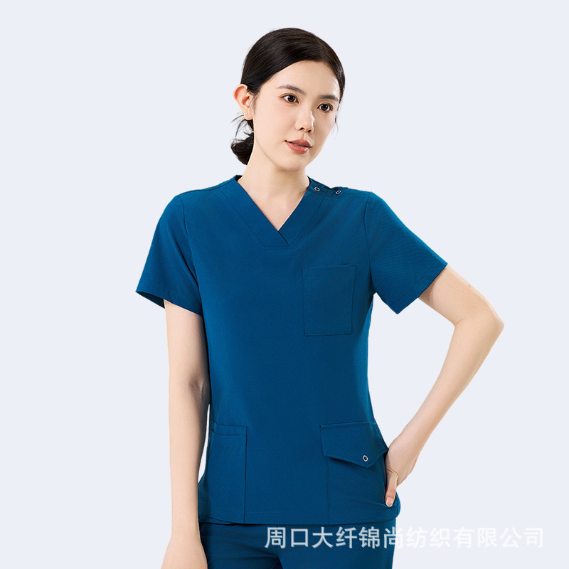 手洗いブラシ手服口腔医師弾力速乾薄半袖男女夏スーツブラシ手服病院|undefined