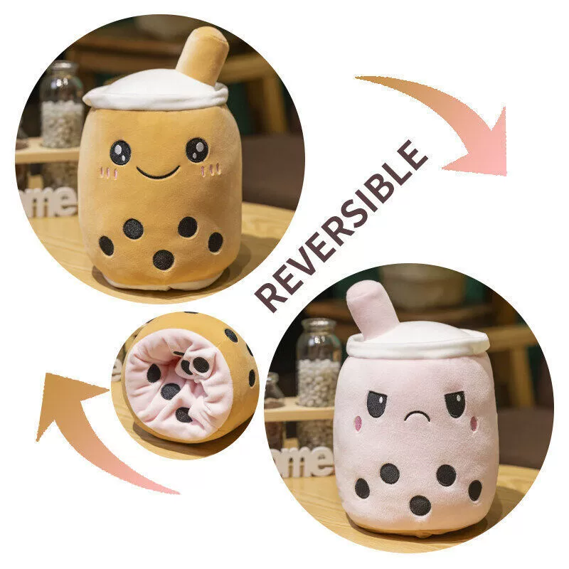 (Cross-border trading), double-sided pillow, plush multicoloured doll, tea cup