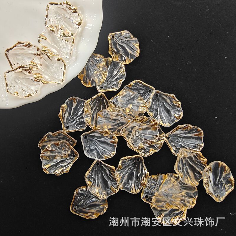 Baroque Style Shell Leaf Antique Hairpin Headwear with Phnom Penh Blade Hairpin Niang Handmade DIY Accessories Tiktok Explosions