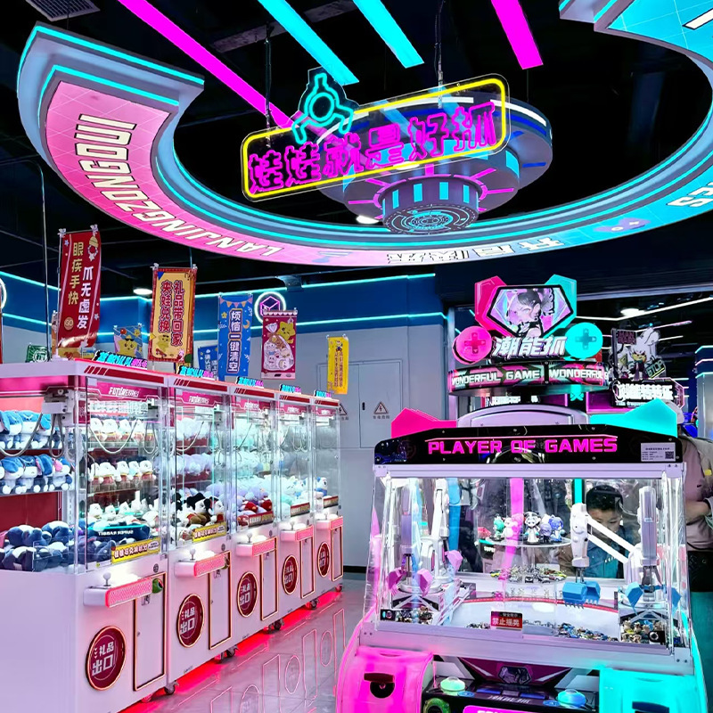 LED empalmado lámpara de barra larga sala de juegos centro comercial supermercado sala de baile ciudad de juegos para niños parque de juegos luz de modelado