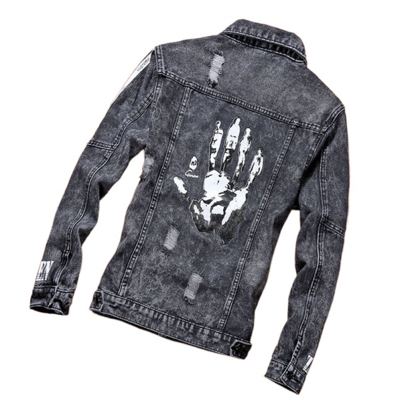 2024 Men's New Autumn Korean Style Trendy Workwear Denim Top Men's Casual Coat Men's Jacket Men's Outerwear