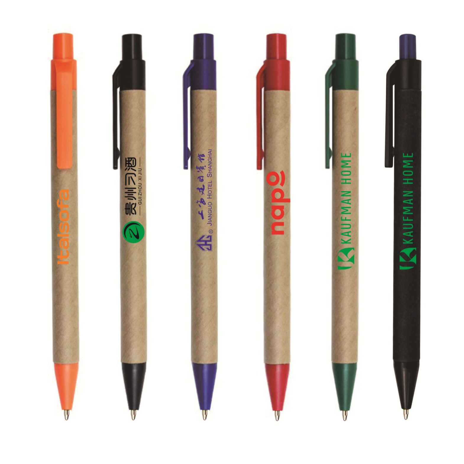 Nuevo hotel bolígrafo suministro de papel bolígrafo regalo publicidad ecológica imprimible LOGO comercial