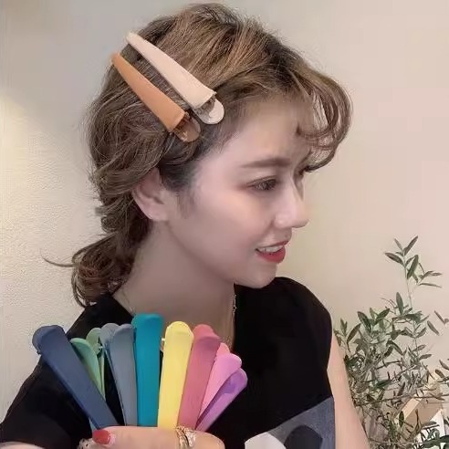 大号鸭嘴夹超大号无痕发夹韩式刘海夹化妆师碎发夹顶夹子成人头饰
