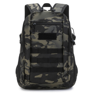 Amazon Outdoor Camouflage Leisure Backpack Travel Travel Mountaineering Sports Backpack Large Capacity Summer Camp for Men and Women