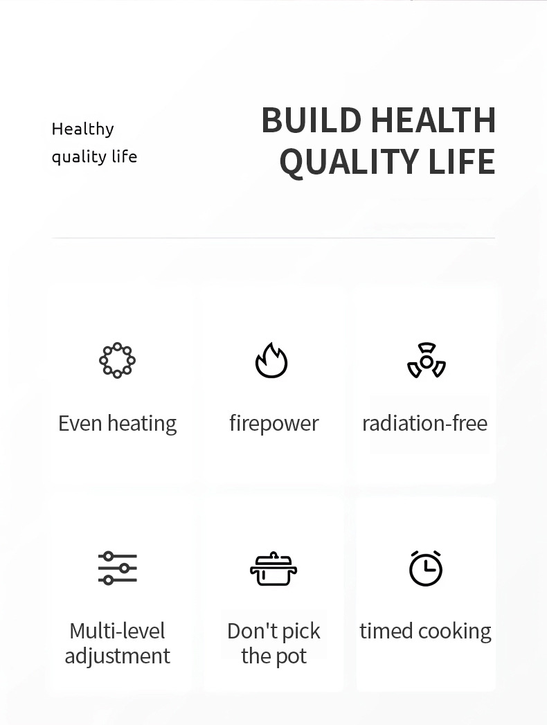 Cooking with Smart Electric Ceramic Stove